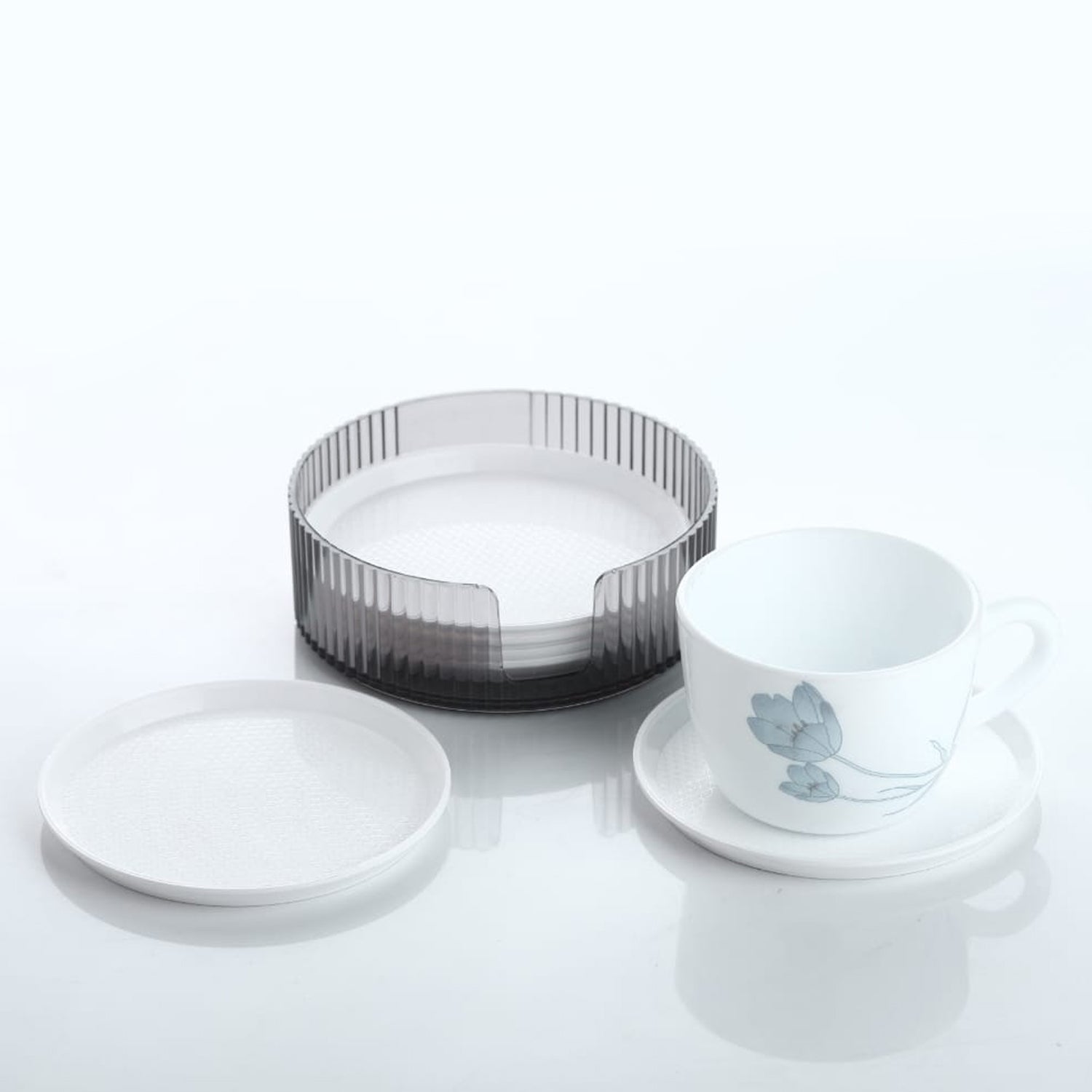 5513 Coasters Set of 6 Plastic Coasters Spill Protection for Table Desk Durable and Non Slip Plastic Coaster Fit Common Size Drinking Glass Coffee Cup Tea Cup Mug 5513 Coasters Set of 6 Plastic Coasters Spill Protection for Table Desk Durable and Non Slip Plastic Coaster Fit Common Size Drinking Glass Coffee Cup Tea Cup Mug